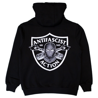 Coretex - Antifascist Ninja Balaclava Hoodie L
