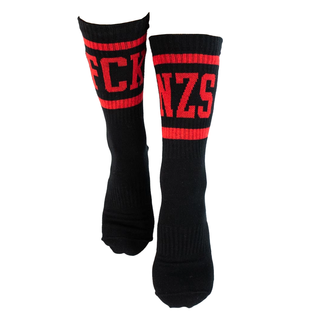 FCK NZS - Stripes Socks Black Red EU 39-42