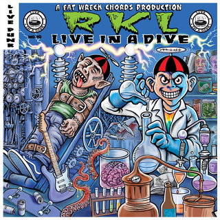 RKL - Live In A Dive ltd green LP