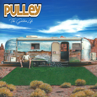 Pulley - The Golden Life blue gold half half LP