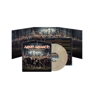 Amon Amarth - The Great Heathen Army fur off white marbled LP