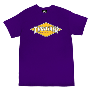 Thrasher - Diamond Logo purple L