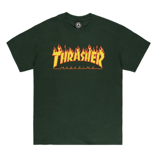 Thrasher - Flame forestgreen