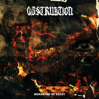 Obstruktion - Monarchs Of Decay transparent red LP