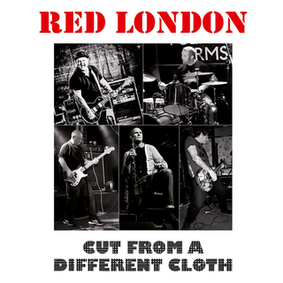 Red London - Cut From A Different Cloth blue black splatter LP+CD