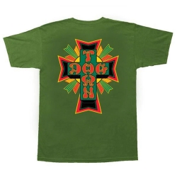 Dogtown - Cross Logo Rasta olive