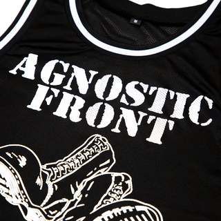 Agnostic Front - Skinhead Boots MeshTanktop black XL