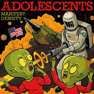 Adolescents - Manifest Density ltd 180g gold LP