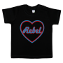 Wild One - Rebel Kids T-Shirt Black