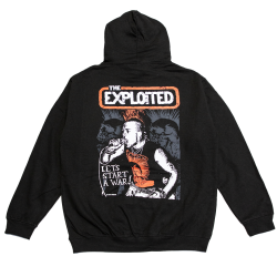 Exploited - Lets Start A War Hooded Sweatshirt