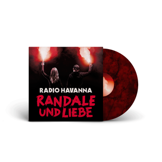 Radio Havanna - Randale Und Liebe CORETEX EXCLUSIVE black red marbled LP+DLC+Scarf