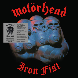 Motrhead - Iron Fist (40th Anniversary Edition) 3LP Bookpack