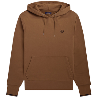 Fred Perry - Tipped Hooded Sweatshirt M2643 shaded stone P96