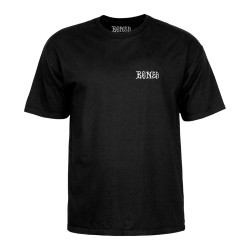 Bones Wheels - Short Stitch T-Shirt black