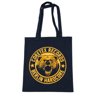 Coretex - Bear Tote Bag navy/yellow