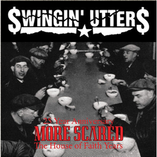 Swingin Utters - More Scared (25th Anniversary Edition) ltd black white LP
