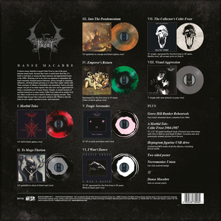Celtic Frost - Danse Macabre: Discography 1984 - 1987 ltd colored 7LP Deluxe Box Set
