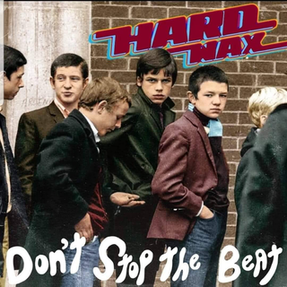 Hard Wax - Dont Stop The Beat clear with blue and oxblood splatter LP