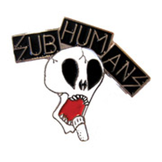 Subhumans - skull+logo