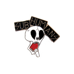 Subhumans - skull+logo