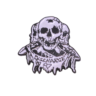 Discharge - Skull Pin