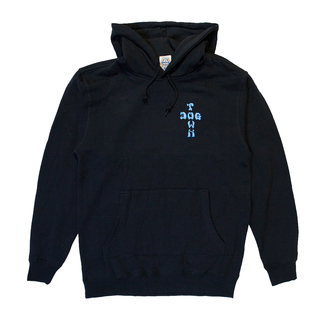 Dogtown - Cross Logo Hoodie black/blue