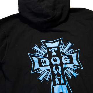 Dogtown - Cross Logo Hoodie black/blue