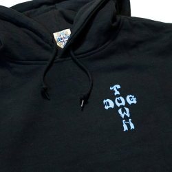 Dogtown - Cross Logo Hoodie black/blue