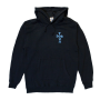 Dogtown - Cross Logo Hoodie black/blue