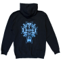 Dogtown - Cross Logo Hoodie black/blue