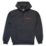 Dogtown - Ese Cross 2 Hoodie charcoal heather