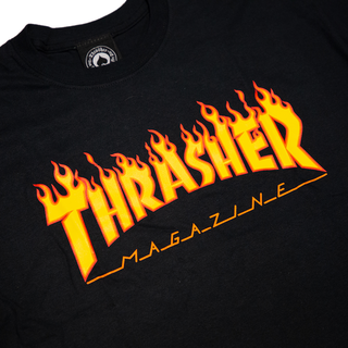 Thrasher - Flame T-Shirt black