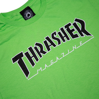 Thrasher - Outline T-Shirt lime L