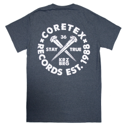 Coretex - Nails T-Shirt dark heather/white