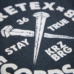 Coretex - Nails T-Shirt dark heather/white