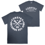 Coretex - Nails T-Shirt dark heather/white