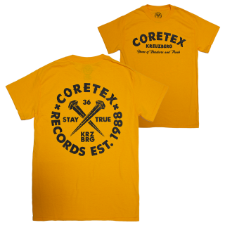 Coretex - Nails T-Shirt gold/black