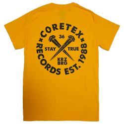 Coretex - Nails T-Shirt gold/black