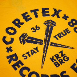 Coretex - Nails T-Shirt gold/black