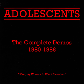 Adolescents - the complete demos 1980-1986 LP (Cut-Out)