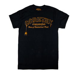 Coretex - Logo Spider Web T-Shirt black/orange