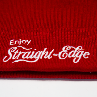 Straight Edge - Enjoy Beanie Red