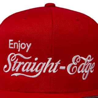 Straight Edge - Enjoy Snapback Red