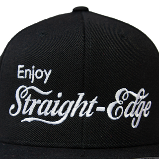 Straight Edge - Enjoy Snapback Black