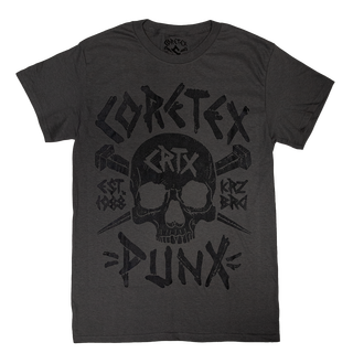 Coretex - Punx T-Shirt grey/black XXXL