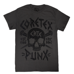 Coretex - Punx T-Shirt grey/black XXXL