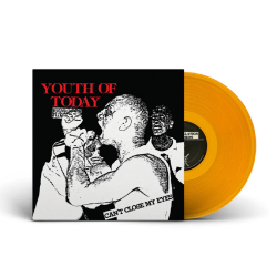 Youth Of Today - Cant Close My Eyes translucent orange LP