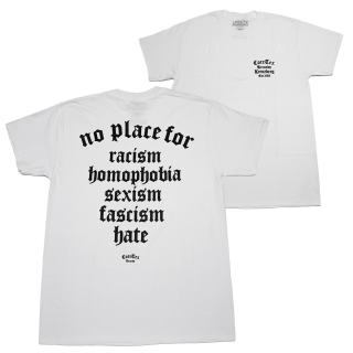 Coretex - No Place For T-Shirt white/black PRE-ORDER