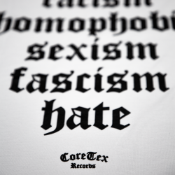 Coretex - No Place For T-Shirt white/black