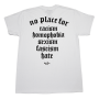 Coretex - No Place For T-Shirt white/black PRE-ORDER